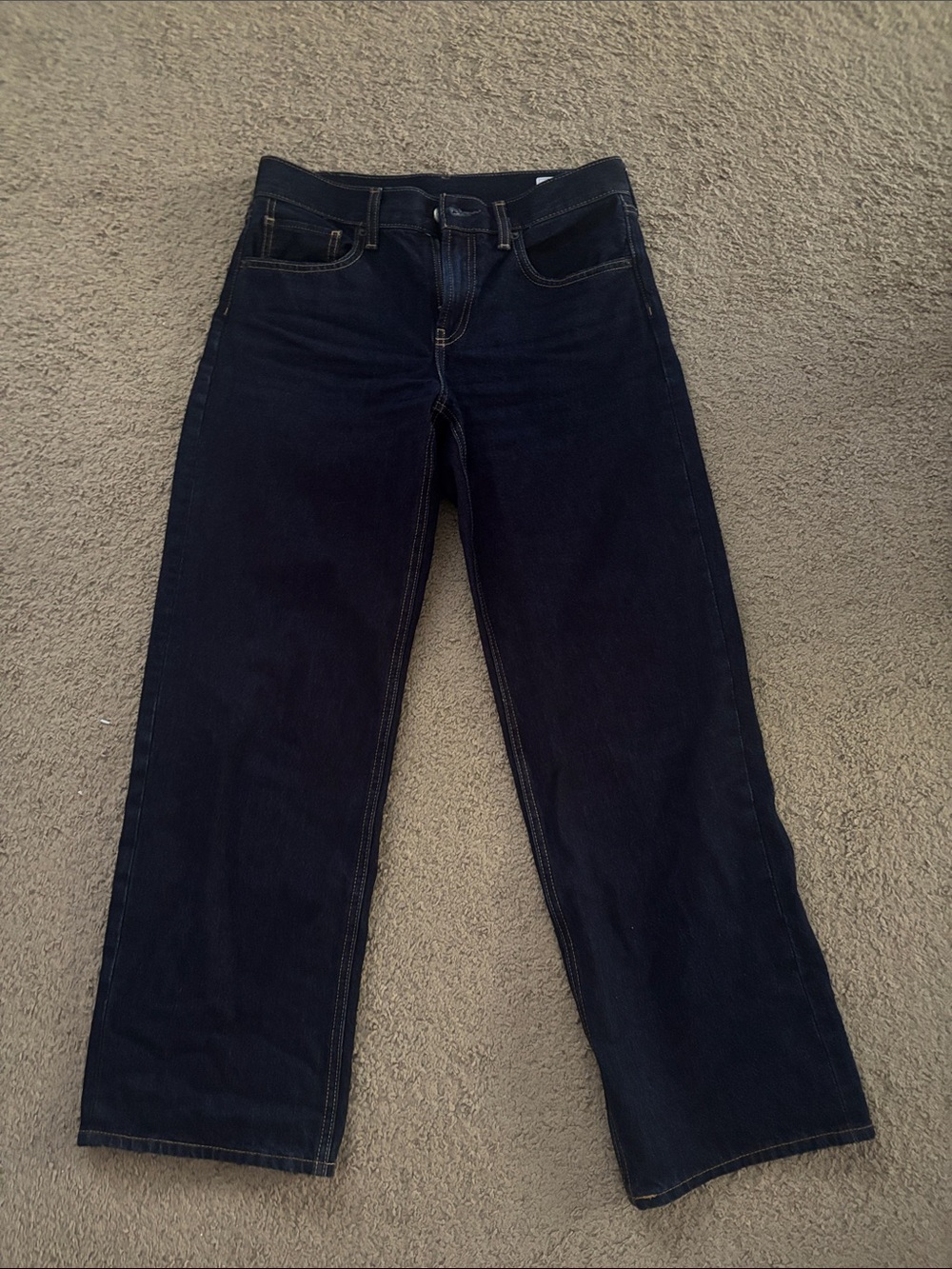 GAP - The Hailey Low Rise Loose Jean - Midnight Indigo - 27 - NO TAGS